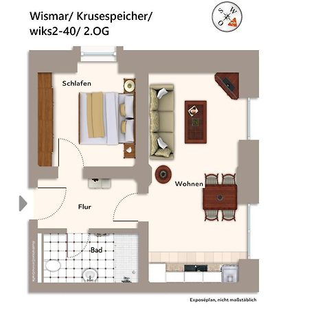 Krusespeicher Krusespeicher 2-40 Wißmar Exterior foto